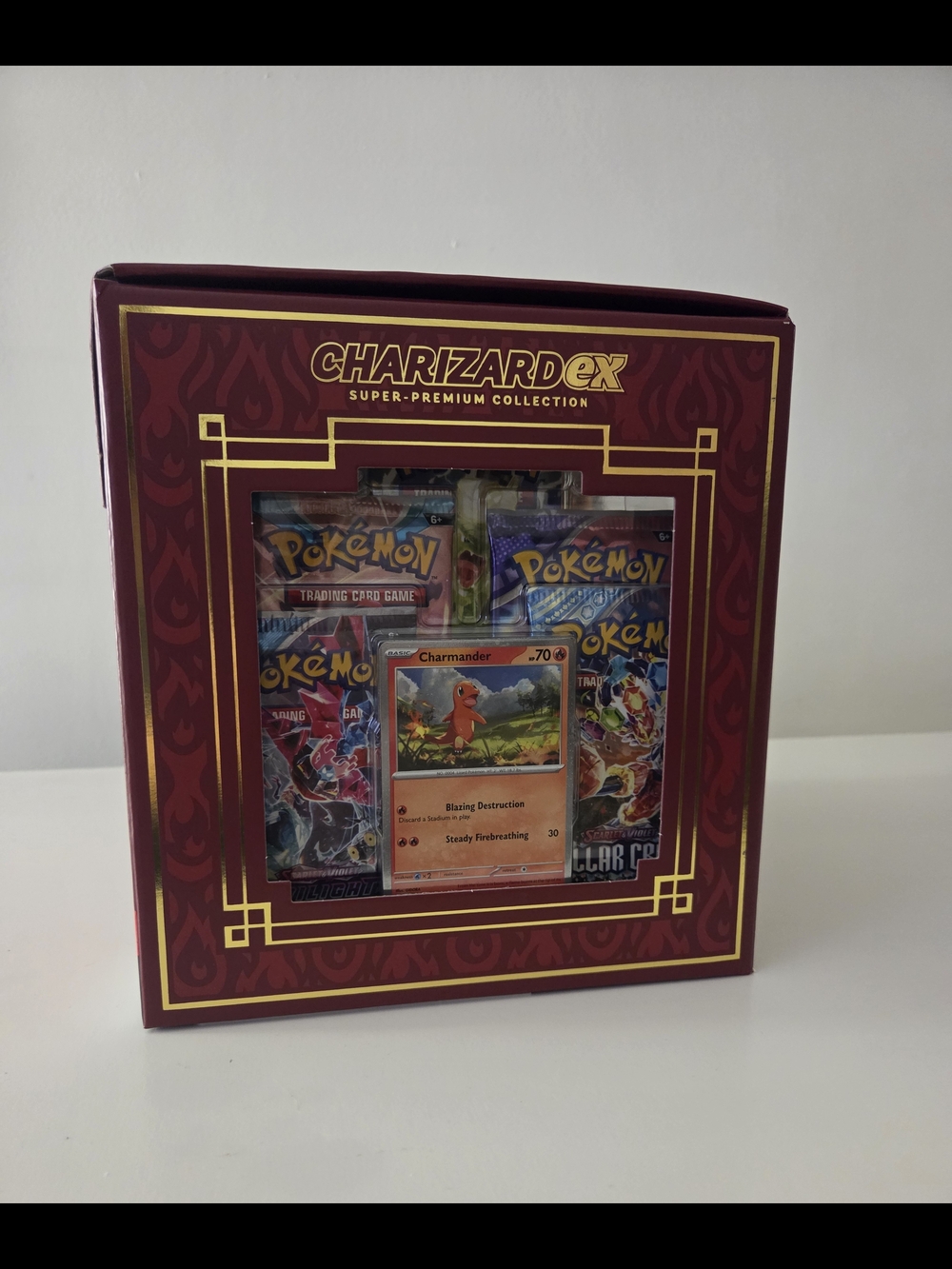 Pokemon TCG: Charizard ex Super-Premium Collection Kit Promo Box English - Picture 2 of 8